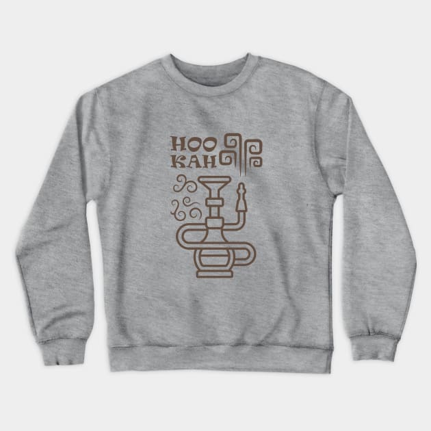 Hookah Lineal Crewneck Sweatshirt by rojakdesigns